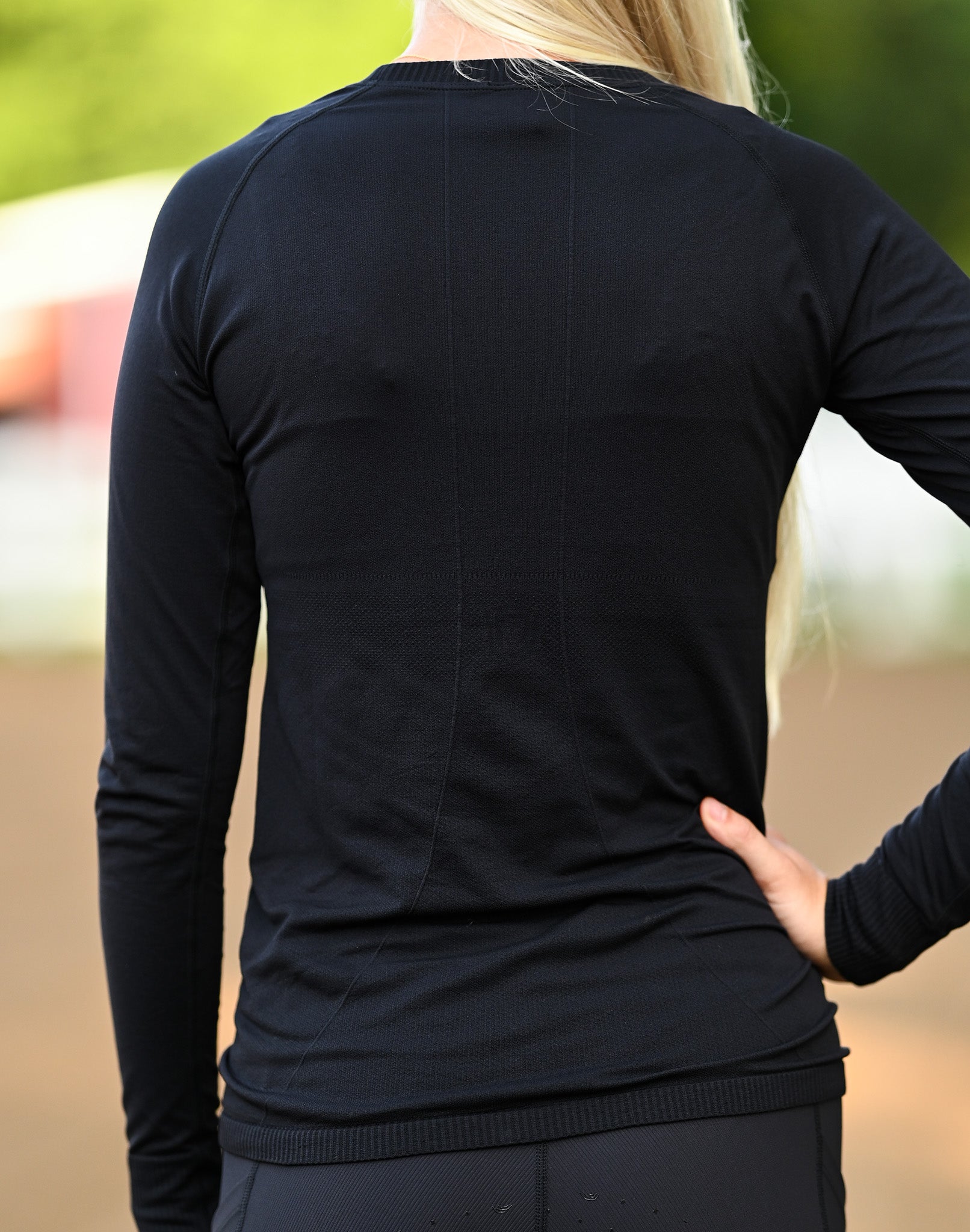 Ela Seamless Long Sleeve - Black