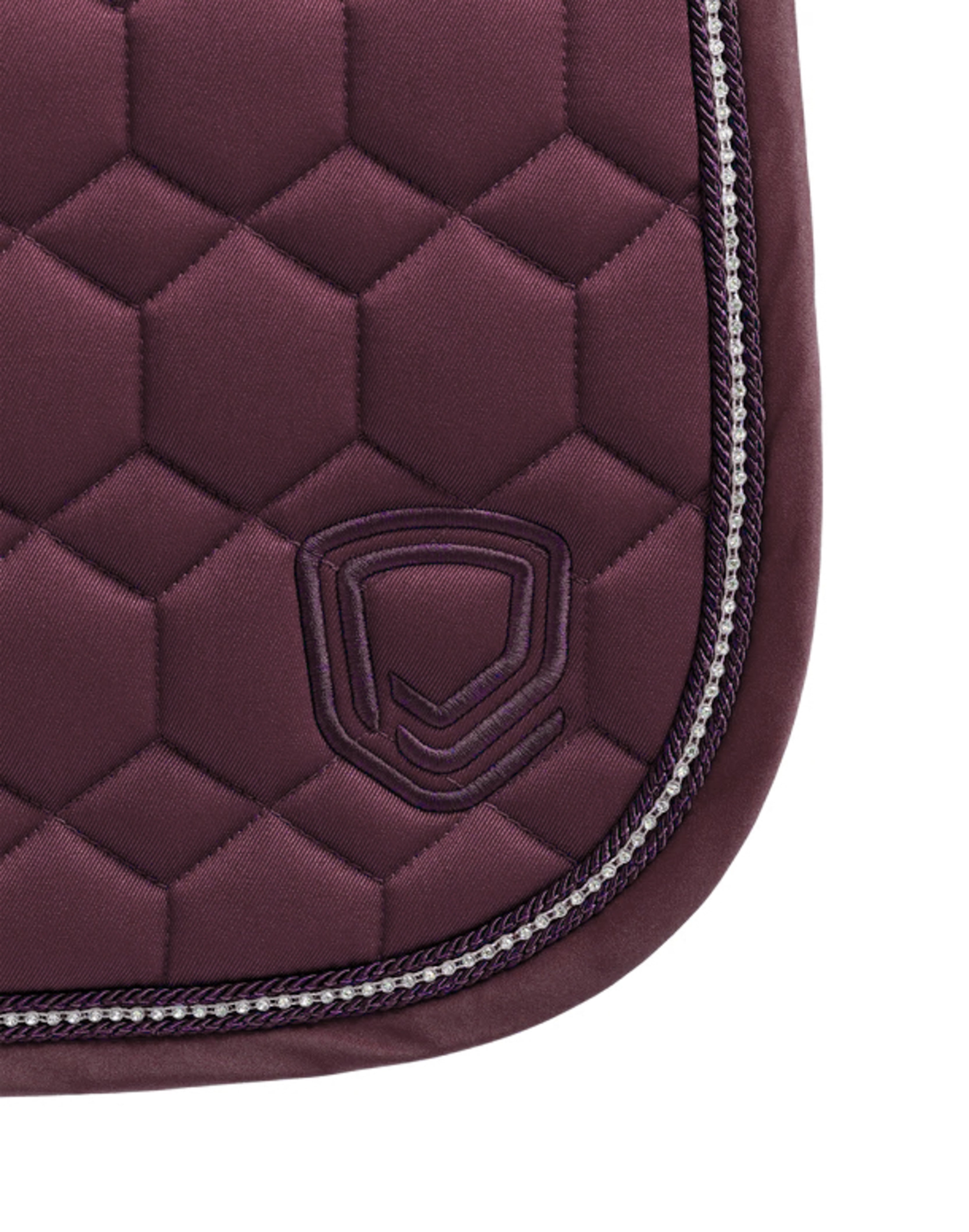 Recycled Jumping/AP Saddle Pad - Deep Cherry