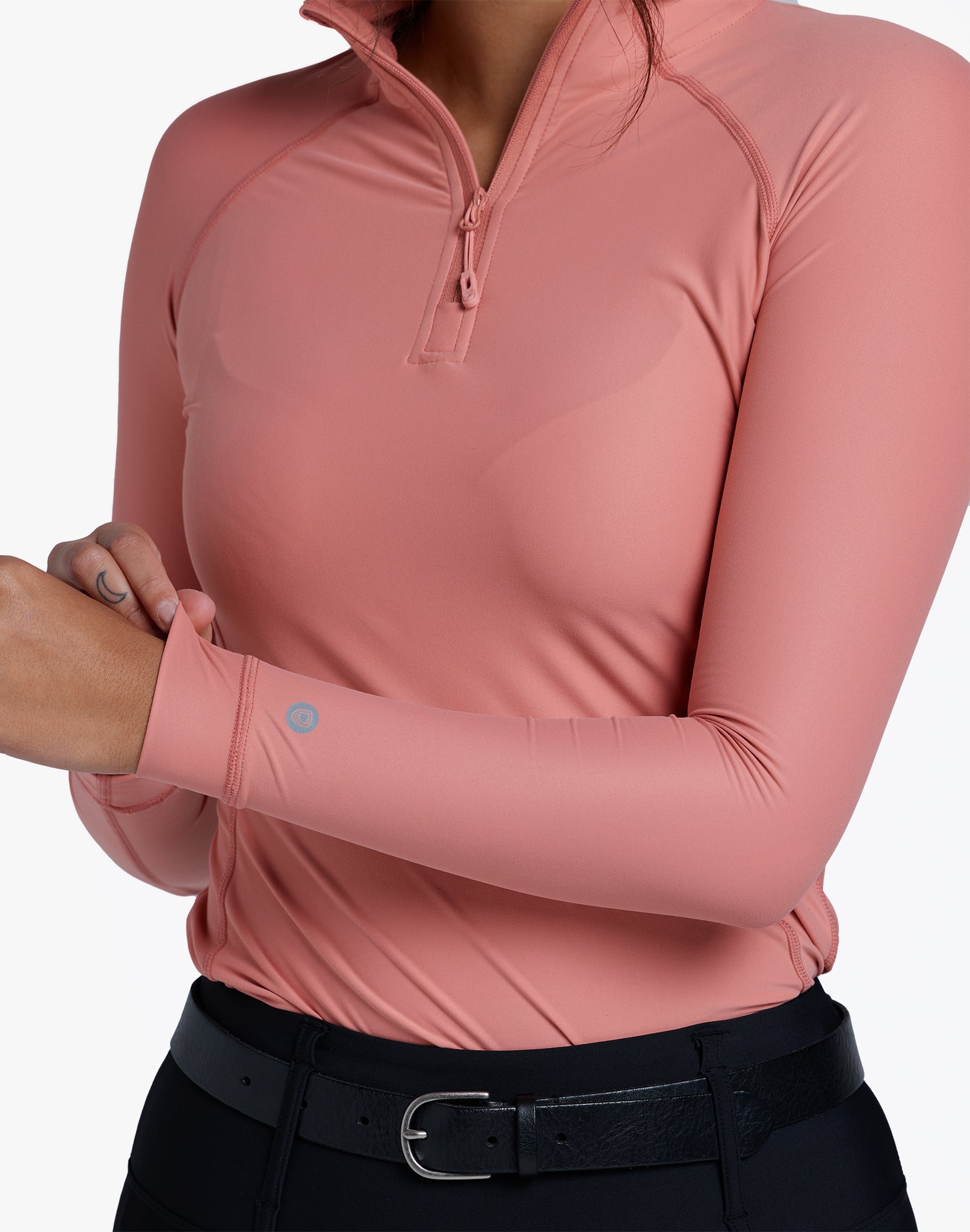 Recycled Long-Sleeve Base Layer - Pink