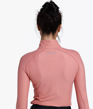 Recycled Long-Sleeve Base Layer - Pink