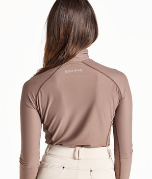 Recycled Long-Sleeve Base Layer - Brown