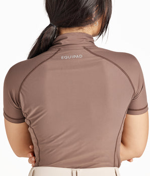 Recycled Short-Sleeve Base Layer - Brown