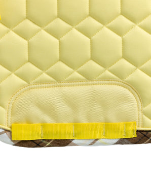 Recycled Jumping/AP Saddle Pad - Tartan Citrus